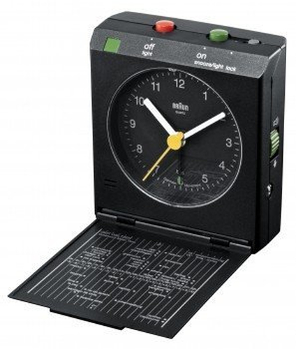 Braun BNC 005 Kvarts äratuskell Must