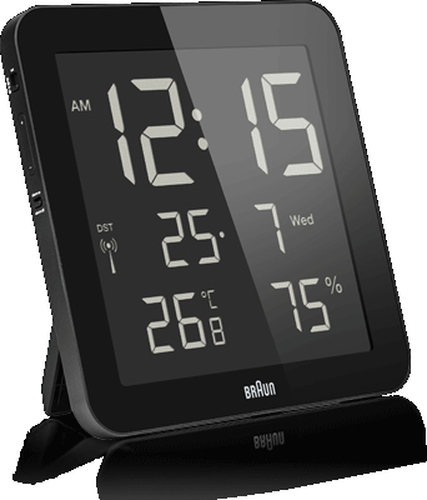 Braun BNC 014 Digitaalne äratuskell Must