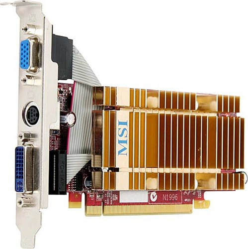 MSI R3450-TD512H graafikakaart GDDR2