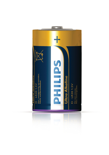 Philips LR20E2B/17 majapidamispatarei Ühekordne patarei D Aluseline