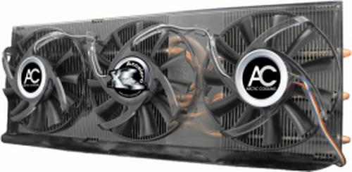 ARCTIC Accelero XTREME 2900 Graafikakaart Õhujahuti Must, Hõbe
