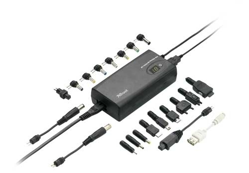 Trust Notebook Power Adapter PW-1290p UK toiteadapter ja vaheldi Must