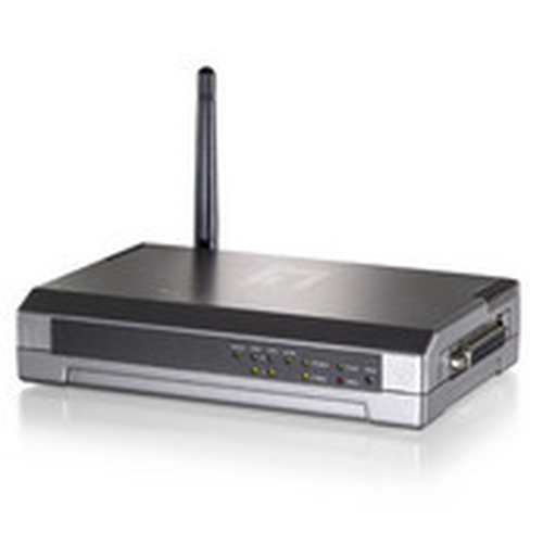LevelOne WPS-1133 prindiserver Etherneti LAN/juhtmevaba LAN Must, Hall