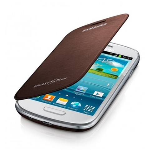Samsung EFC-1M7FAEC mobiiltelefoni ümbris Klapiga kaas Pruun