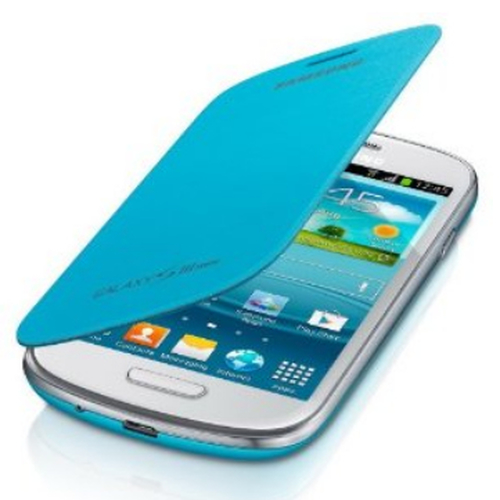 Samsung EFC-1M7FLEC mobiiltelefoni ümbris Klapiga kaas Sinine