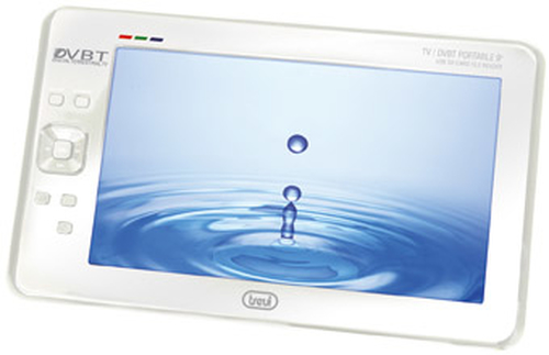 Trevi DTV 2509 M Kaasaskantav teler Must 22,9 cm (9) LCD