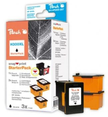Peach PI300-207 tindikassett 3 tk Must