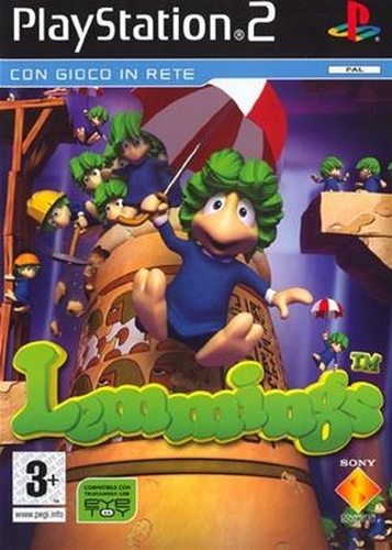 Sony Lemmings, PS2 Inglise keel, Itaalia PlayStation 2
