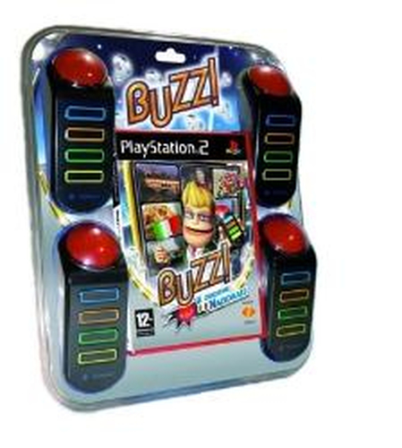 Sony Buzz!: Il Quizzone Nazionale - Bundle, PS2 Itaalia PlayStation 2