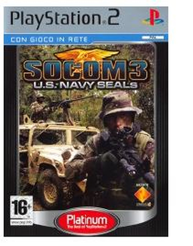Sony SOCOM 3: US Navy SEALs, PS2 Inglise keel, Itaalia PlayStation 2