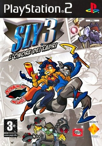 Sony Sly 3, PS2 Inglise keel, Itaalia PlayStation 2