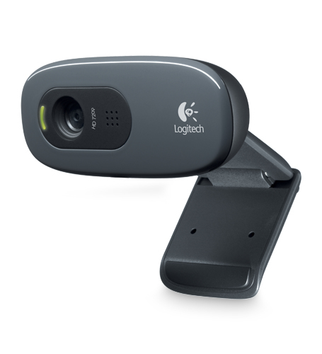 Logitech C270 veebikaamera 3 MP 1280 x 720 pikslit USB 2.0 Must