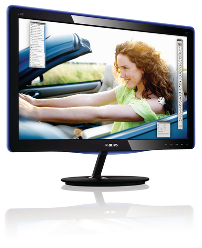 Philips 247E3LSU/27 PC lamekuvar 59,9 cm (23.6) 1920 x 1080 pikslit Full HD LCD Must