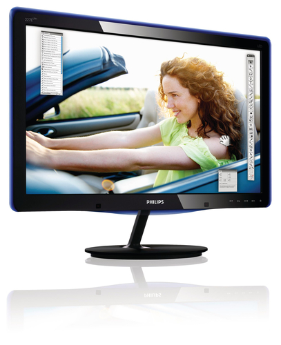 Philips 227E3LPHSU/27 LED display 54,6 cm (21.5) 1920 x 1080 pikslit Full HD LCD Must