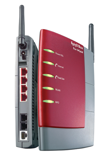 AVM FRITZ!Box Fon WLAN 7140 Annex A UK Edition juhtmevaba ruuter