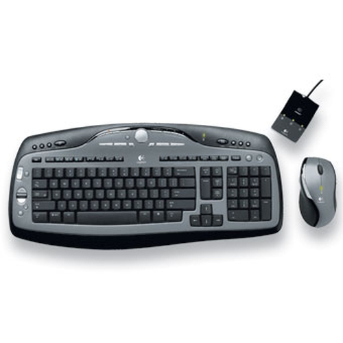 Logitech Cordless Desktop MX 3000 Laser - Juego de teclado y ratón - inalámbrico - RF - 967553-0104