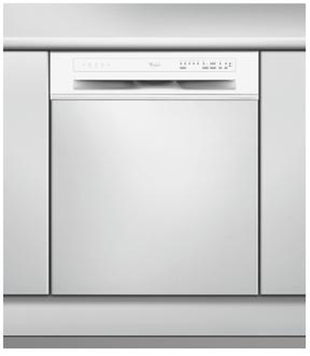 Whirlpool W 64/2 WH nõudepesumasin Osaliselt sisseehitatud 12 kohta