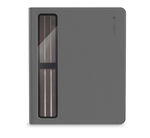 Logitech Solar Keyboard Folio QWERTY Bluetooth sistēma Pelēks