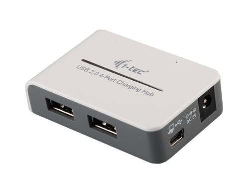i-tec U2HUB412 jaotur 480 Mbit/s Valge