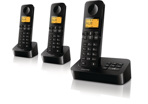 Philips D2053B/FR telefon Digitaalse juhtmeta tehnoloogia (DECT)