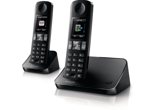 Philips D6002B/FR telefon Digitaalse juhtmeta tehnoloogia (DECT)