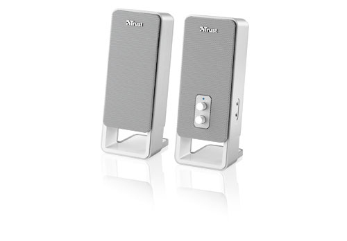 Trust 2.0 Speaker Set for Mac UK Balts Bezvadu 24 W