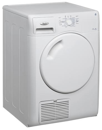 Whirlpool AZB 7570 tumble dryer Freestanding Front-load 7 kg White