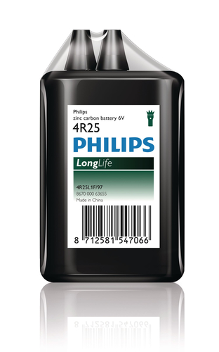Philips LongLife 4R25L1F/97 majapidamispatarei Ühekordne patarei Tsinksüsinik