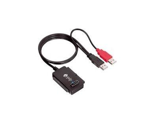 Equip USB 2.0 SATA/IDE 2x USB 2.0 2x ATA, SATA Melns, Sarkans
