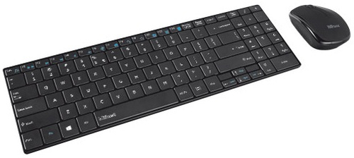 Trust Gusy Wireless Ultra-thin klaviatuur Hiir kaasa arvatud