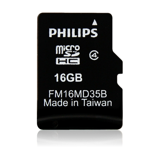 Philips FM16MD35B/27 mälukaart 16 GB MicroSDHC Klass 4