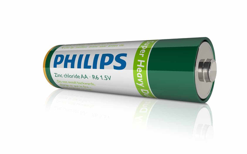 Philips Super Heavy Duty R6L8D/27 majapidamispatarei Ühekordne patarei AAA Tsinksüsinik