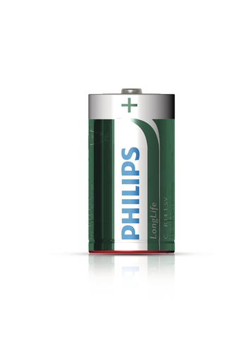 Philips LongLife R14L2B/17 majapidamispatarei Ühekordne patarei C Tsinksüsinik