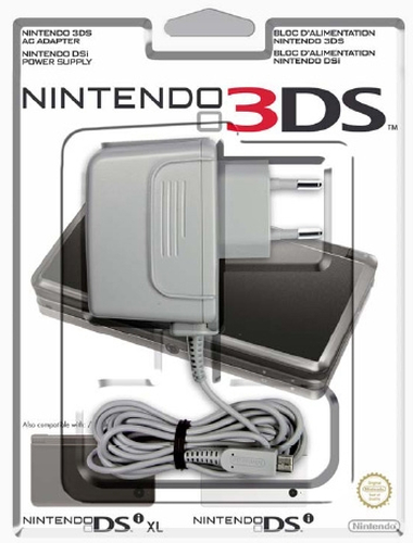 Nintendo AC-3DSPS toiteadapter ja vaheldi Hoonesisene Hall