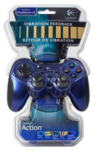 Logitech Action Controller Sinine Juhtpult Analoog/digitaal Playstation 2