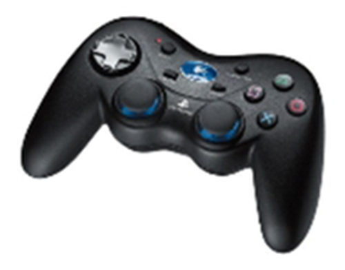 Logitech Cordless Precision Controller Must Juhtpult Analoog/digitaal Playstation 3