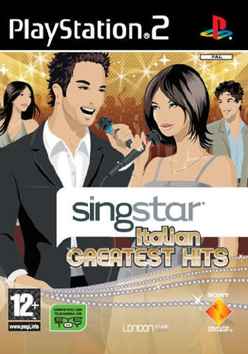 Sony SingStar: Italian Greatest Hits, PS2 Itaalia PlayStation 2