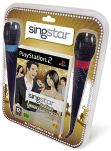 Sony SingStar: Italian Greatest Hits + Microfoni, PS2 Itaalia PlayStation 2