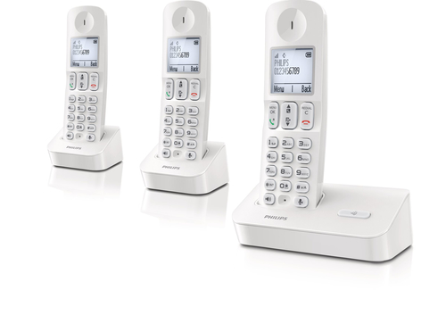 Philips D4003W/38 telefon Digitaalse juhtmeta tehnoloogia (DECT)