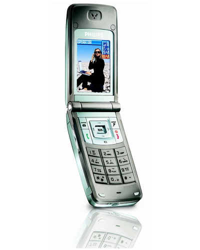 Philips Xenium CT6508/00WBEURO mobiiltelefon 93 g Hõbe, Valge