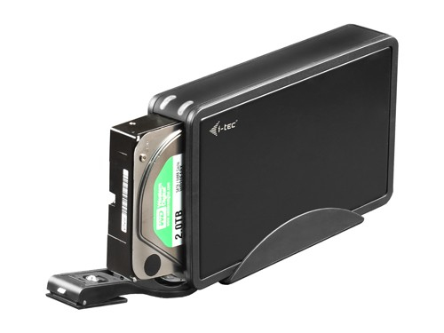 i-tec MYSAFE35U551 kõvakettaboks Must 3.5
