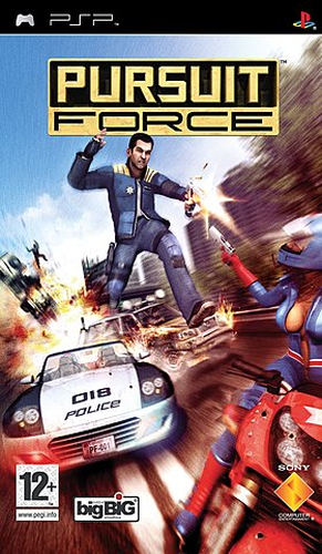 Sony Pursuit Force, PSP Inglise keel, Hispaania Kaasaskantav PlayStation (PSP)