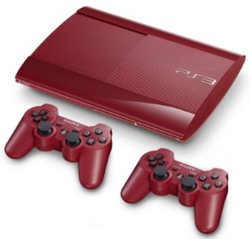 Sony Playstation 3 500GB WiFi Punane