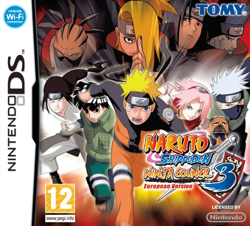 Tomy Naruto Shippuden Ninja Council 3, NDS Itaalia Nintendo DS