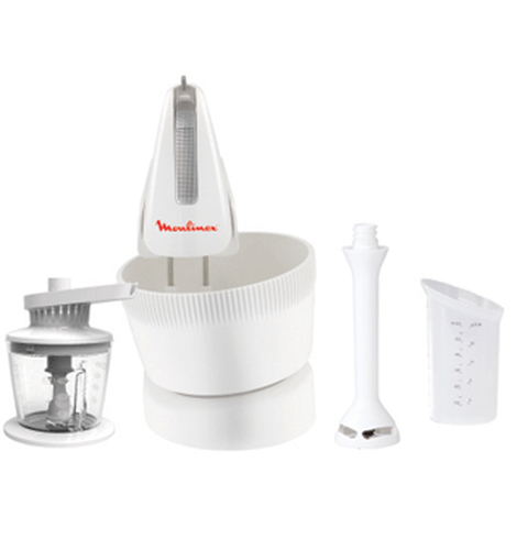 Moulinex HM617 mikser Alusega mikser 500 W Valge