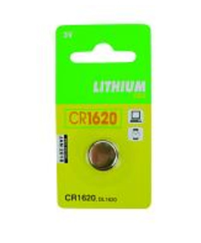 2-Power CR1620 majapidamispatarei Ühekordne patarei Liitium