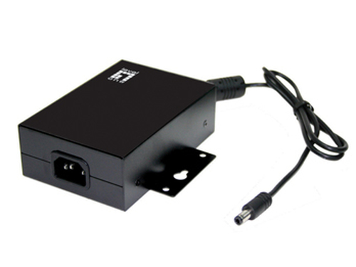 LevelOne 36W 12VDC Industrial Power Adapter, Aluminum Case DC