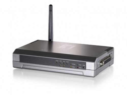 LevelOne 2 USB + 1 Parallel Wireless Print Server prindiserver