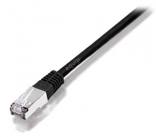 Equip FTP Cat.5e crossover 20.0 m võrgukaabel Must 20 m Cat5e F/UTP (FTP)