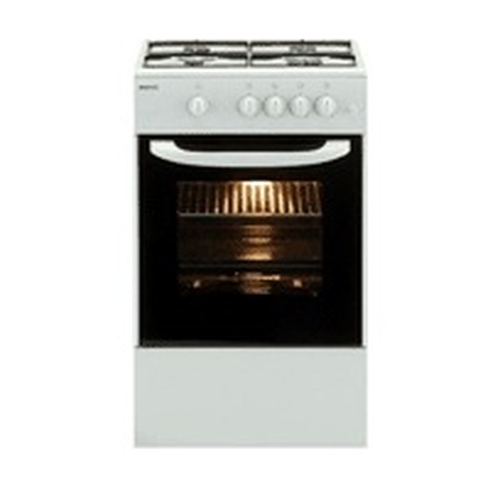 Beko CG 41000 D plīts & cepeškrāsns Brīvi stāvoša plīts Dabasgāze Gāzes Balts